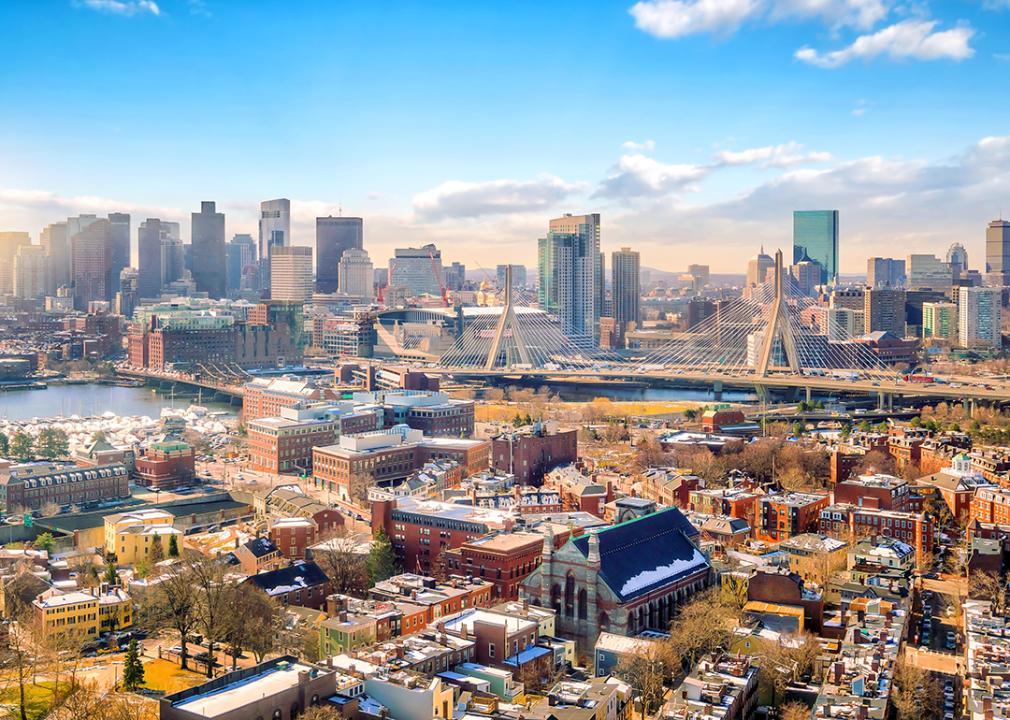 A view of Boston