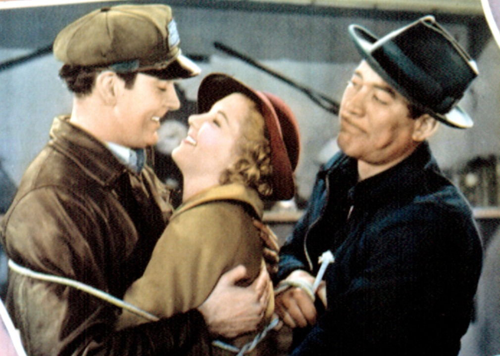 Ralph Byrd, Doris Weston, and Ward Bond in ‘Born to Be Wild.