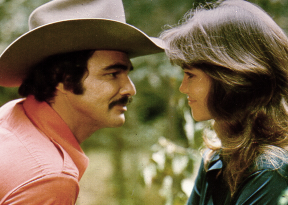 Burt Reynolds and Sally Field in the film 